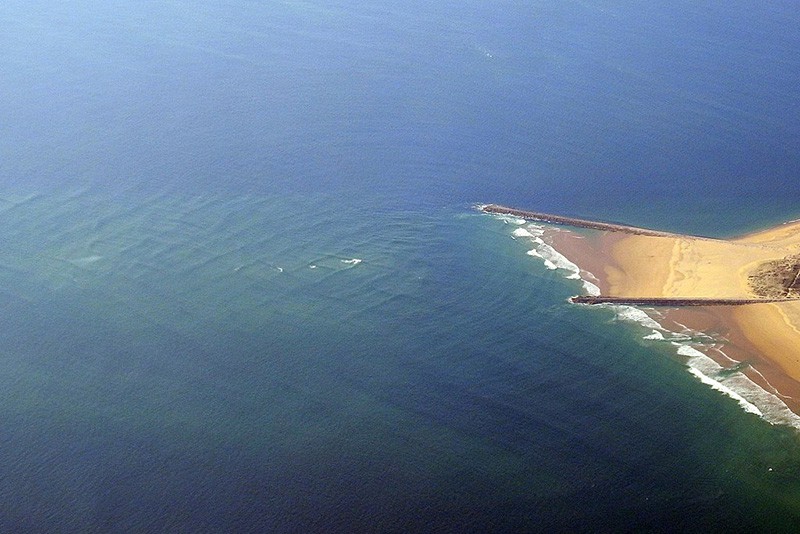 cross sea near lisbon, portugal