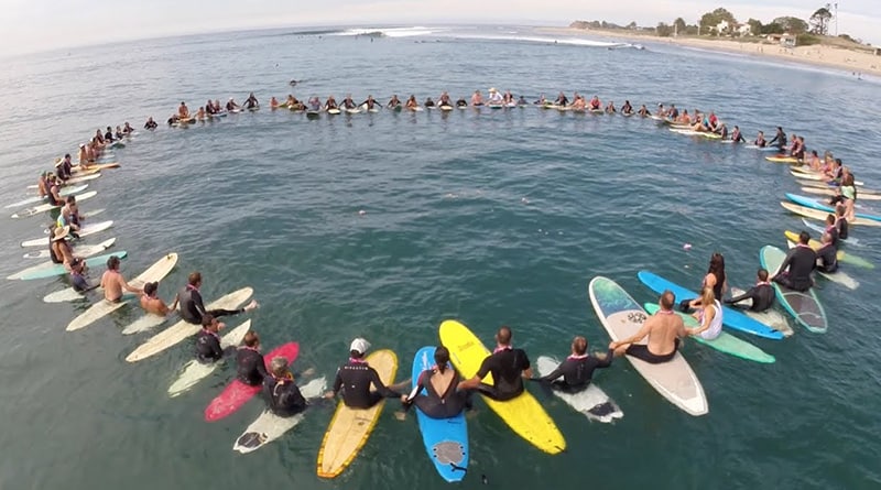 paddle out tribute to kevin patrick